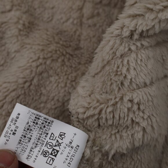 Kapital Jacket Mens XL 4 Fleece Prisoner Craft Tattersall Zip Long Sleeve - Picture 16 of 16